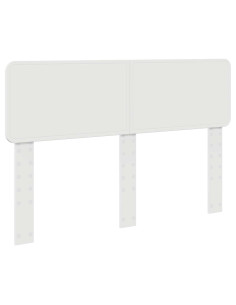 Testiera con testiera Bianco 150 cm Legno multistrato 2