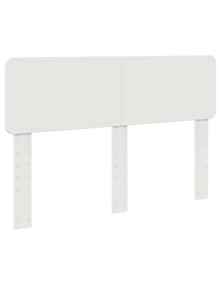 Testiera con testiera Bianco 150 cm Legno multistrato