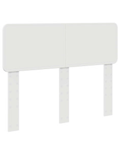 Testiera con testiera Bianco 120 cm Legno multistrato 2
