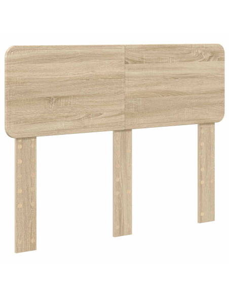 Testiera con testiera Rovere Sonoma 120 cm Legno multistrato
