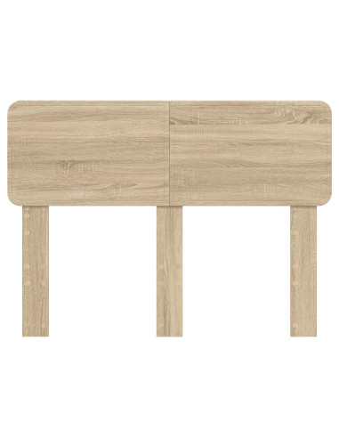Testiera con testiera Rovere Sonoma 120 cm Legno multistrato