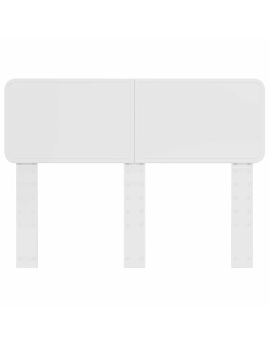 Testiera con testiera Bianco Lucido 120 cm Legno multistrato