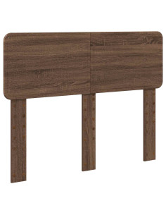 Testiera con testiera Rovere Marrone 120 cm Legno multistrato 2