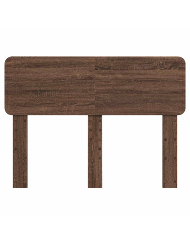 Testiera con testiera Rovere Marrone 120 cm Legno multistrato