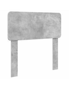 Testiera con testiera Grigio cemento 100 cm Legno multistrato 2