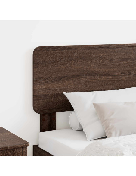 Testiera con testiera Rovere Marrone 100 cm Legno multistrato