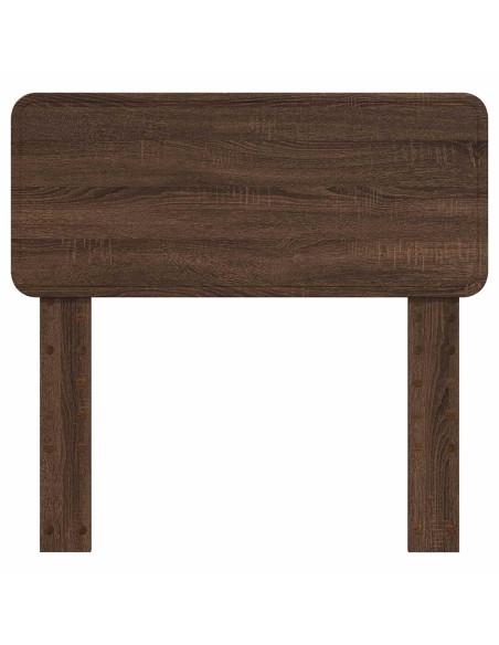 Testiera con testiera Rovere Marrone 100 cm Legno multistrato