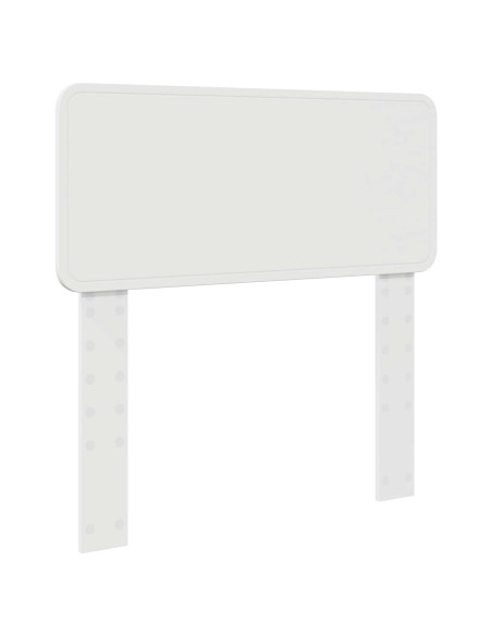 Testiera con testiera Bianco 90 cm Legno multistrato