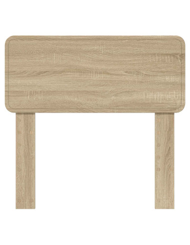 Testiera con testiera Rovere Sonoma 90 cm Legno multistrato