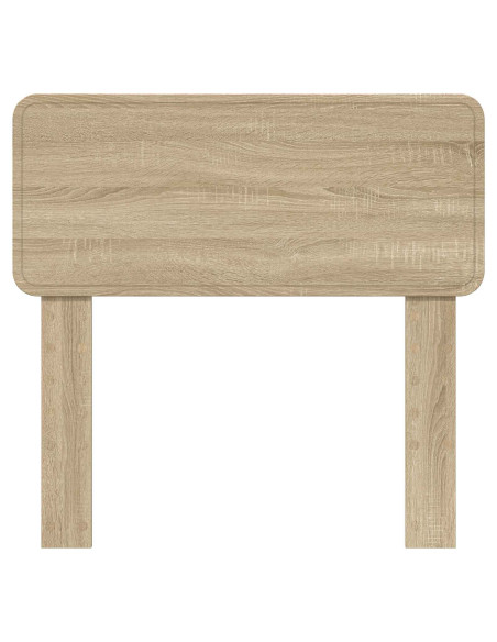 Testiera con testiera Rovere Sonoma 80 cm Legno multistrato