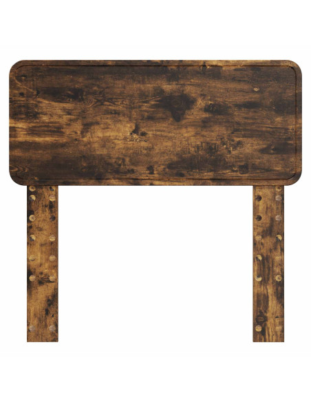 Testiera con testiera Rovere fumé 80 cm Legno multistrato