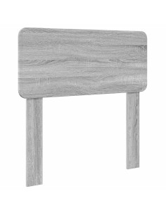 Testiera con testiera Grigio Sonoma 80 cm Legno multistrato 2