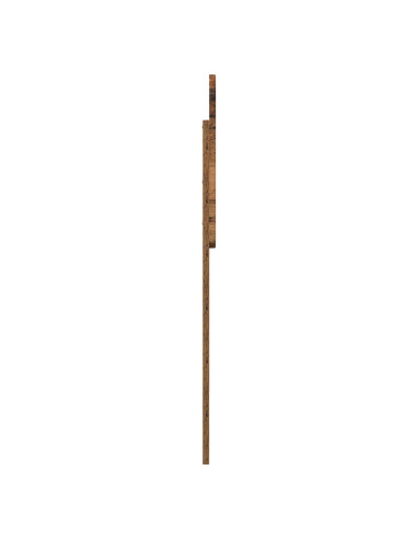 Testiera con testiera Legno vecchio 80 cm Legno multistrato