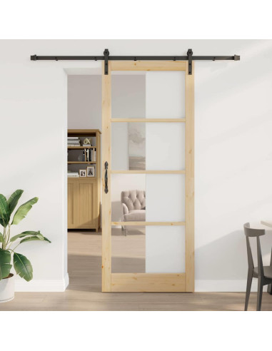 Porta scorrevole Altro ORKDAL Marrone 93 x 232 cm