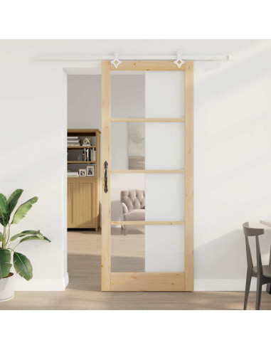 Porta scorrevole Naturale 93 x 232 cm