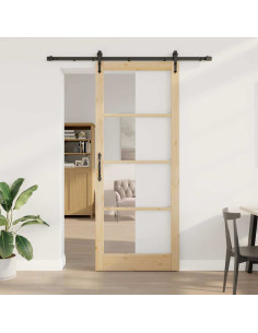 Porta scorrevole Naturale 93 x 232 cm