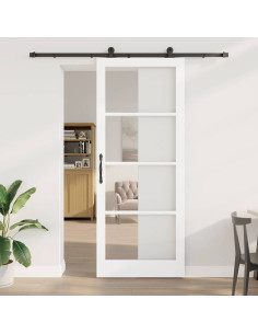 Porta scorrevole ORKDAL Bianco 93 x 232 cm
