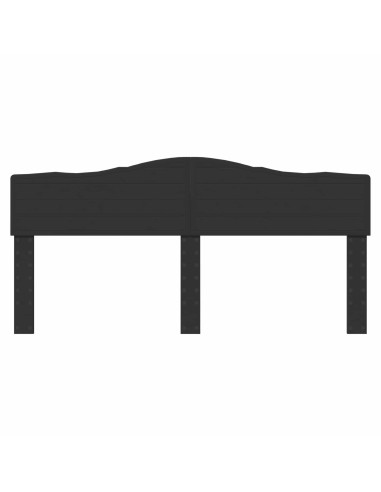 Testiera con testiera Rovere Nero 200 cm Legno multistrato