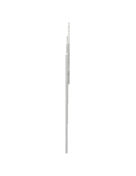 Testiera con testiera Grigio cemento 200 cm Legno multistrato