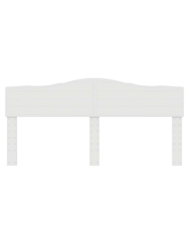 Testiera con testiera Bianco Lucido 180 cm Legno multistrato