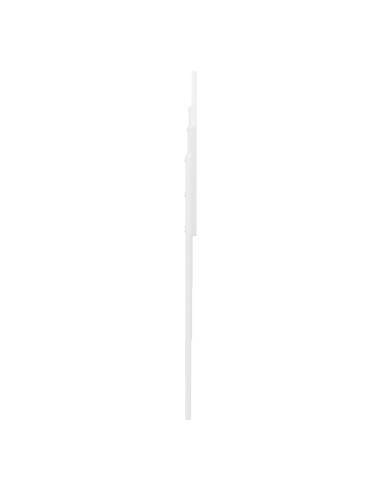 Testiera con testiera Bianco Lucido 180 cm Legno multistrato