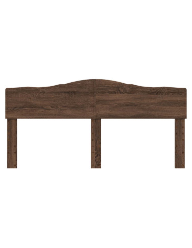 Testiera con testiera Rovere Marrone 180 cm Legno multistrato