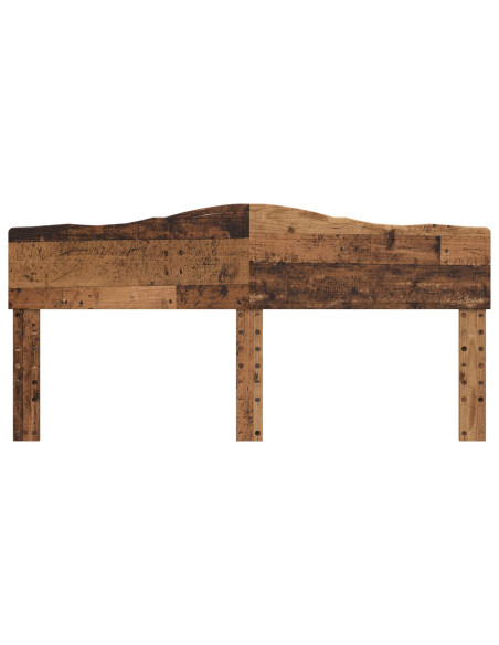 Testiera con testiera Legno vecchio 180 cm Legno multistrato