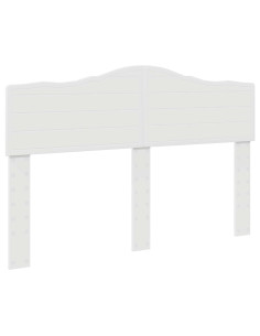 Testiera con testiera Bianco 160 cm Legno multistrato 2