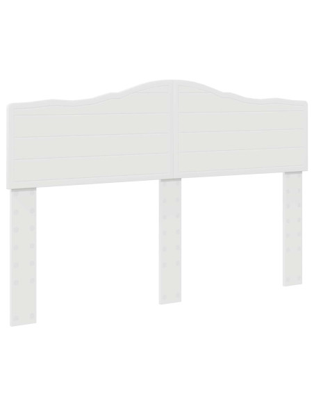 Testiera con testiera Bianco 160 cm Legno multistrato