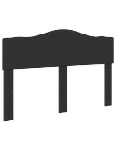 Testiera con testiera Rovere Nero 160 cm Legno multistrato 2