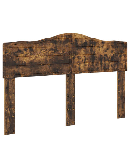 Testiera con testiera Rovere fumé 160 cm Legno multistrato