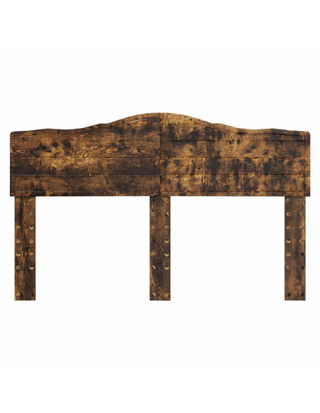 Testiera con testiera Rovere fumé 160 cm Legno multistrato