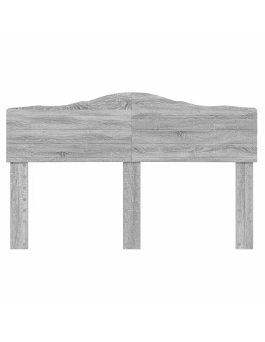 Testiera con testiera Grigio Sonoma 160 cm Legno multistrato