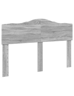 Testiera con testiera Grigio Sonoma 150 cm Legno multistrato 2