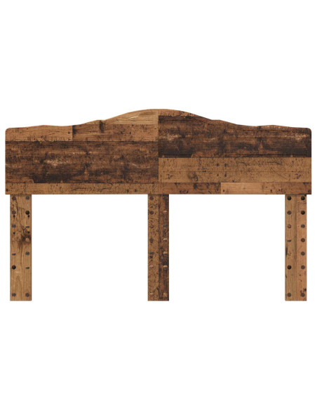 Testiera con testiera Legno vecchio 140 cm Legno multistrato