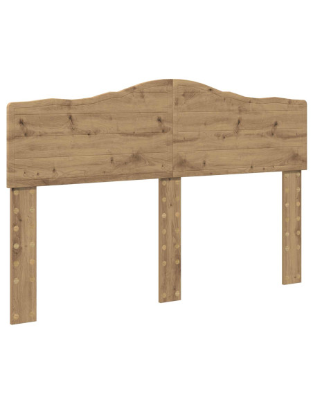 Testiera Rovere artigianale 140 cm Legno multistrato