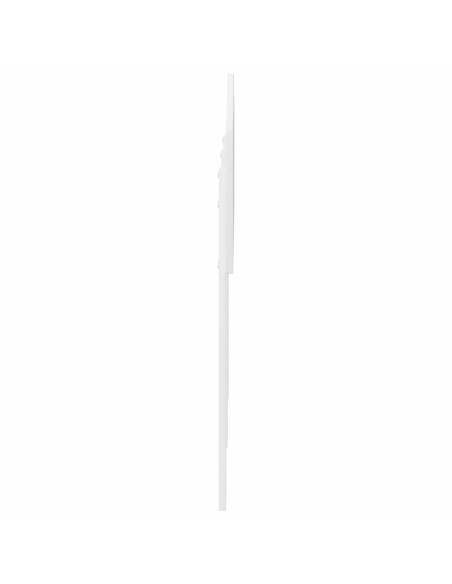 Testiera con testiera Bianco 135 cm Legno multistrato