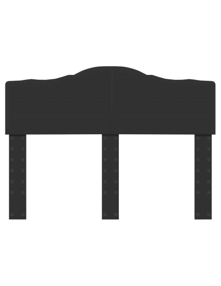 Testiera con testiera Rovere Nero 135 cm Legno multistrato