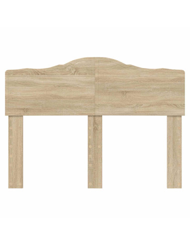 Testiera con testiera Rovere Sonoma 135 cm Legno multistrato