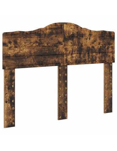 Testiera con testiera Rovere fumé 135 cm Legno multistrato