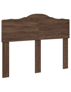 Testiera con testiera Rovere Marrone 135 cm Legno multistrato 2