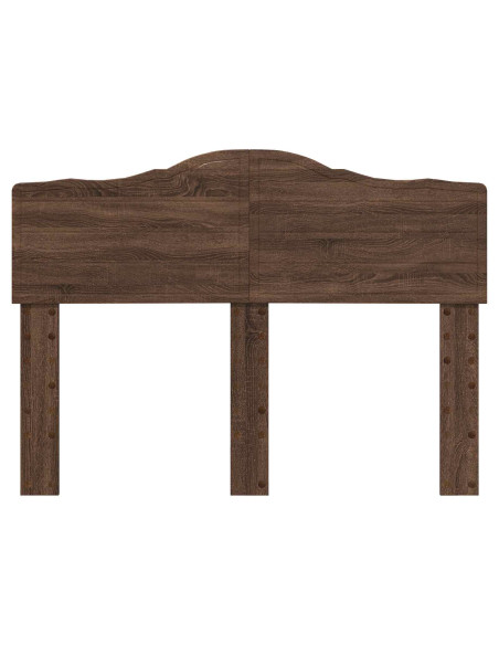 Testiera con testiera Rovere Marrone 135 cm Legno multistrato