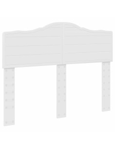 Testiera con testiera Bianco Lucido 120 cm Legno multistrato 2