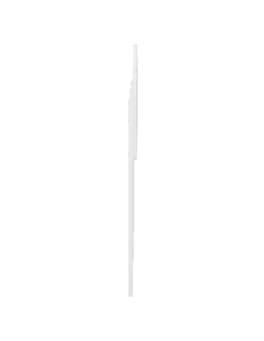 Testiera con testiera Bianco Lucido 120 cm Legno multistrato
