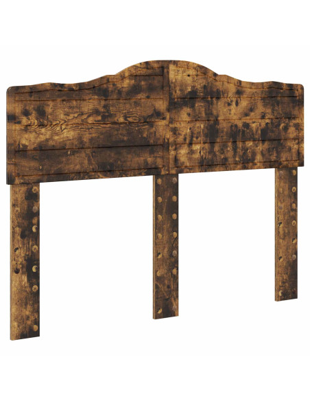Testiera con testiera Rovere fumé 120 cm Legno multistrato
