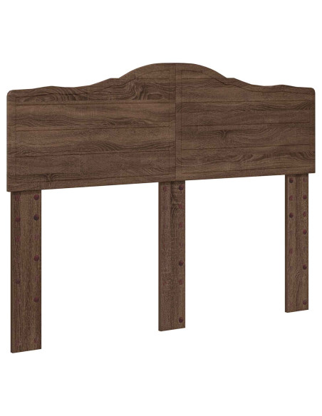 Testiera con testiera Rovere Marrone 120 cm Legno multistrato