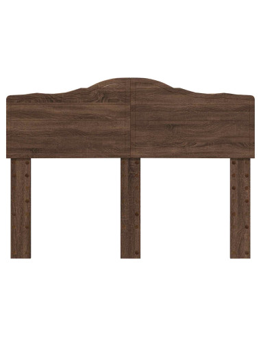 Testiera con testiera Rovere Marrone 120 cm Legno multistrato