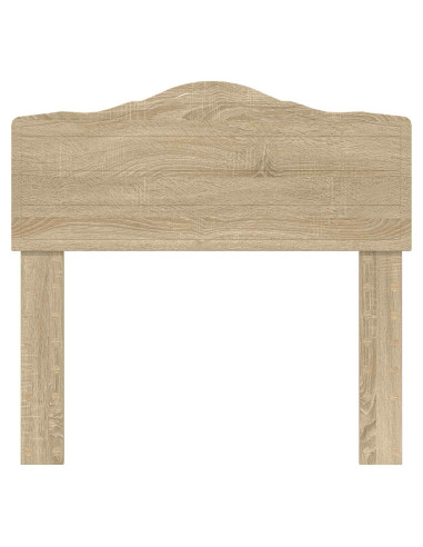 Testiera con testiera Rovere Sonoma 90 cm Legno multistrato
