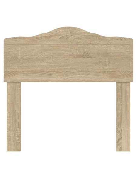 Testiera con testiera Rovere Sonoma 80 cm Legno multistrato