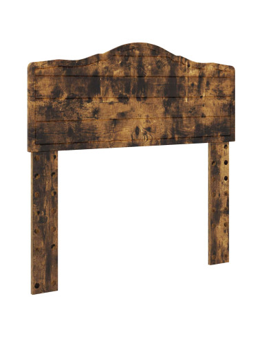 Testiera con testiera Rovere fumé 75 cm Legno multistrato